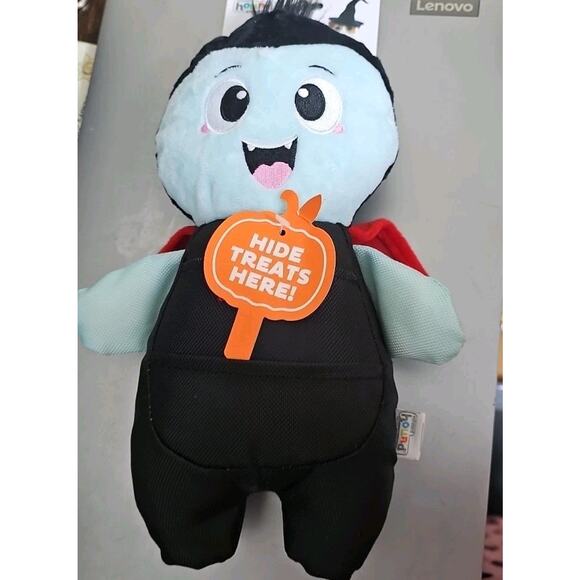 Outward Puzzle Palsz ~ Halloween ~ Squeaky Hide Treats Inside Dog Toy 12” - Picture 1 of 3